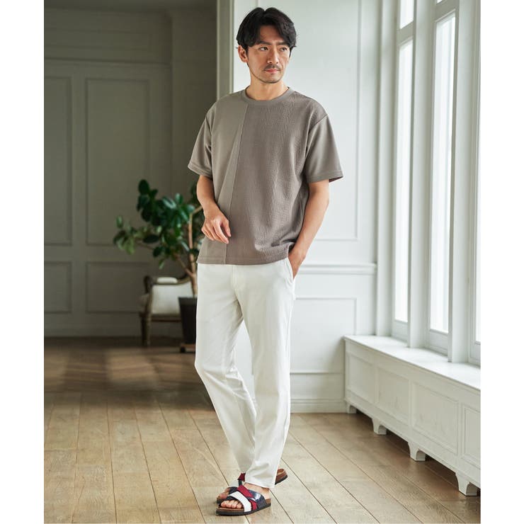 GOKU楽パンツ EASY STRETCH ピケ | ikka  | 詳細画像47 