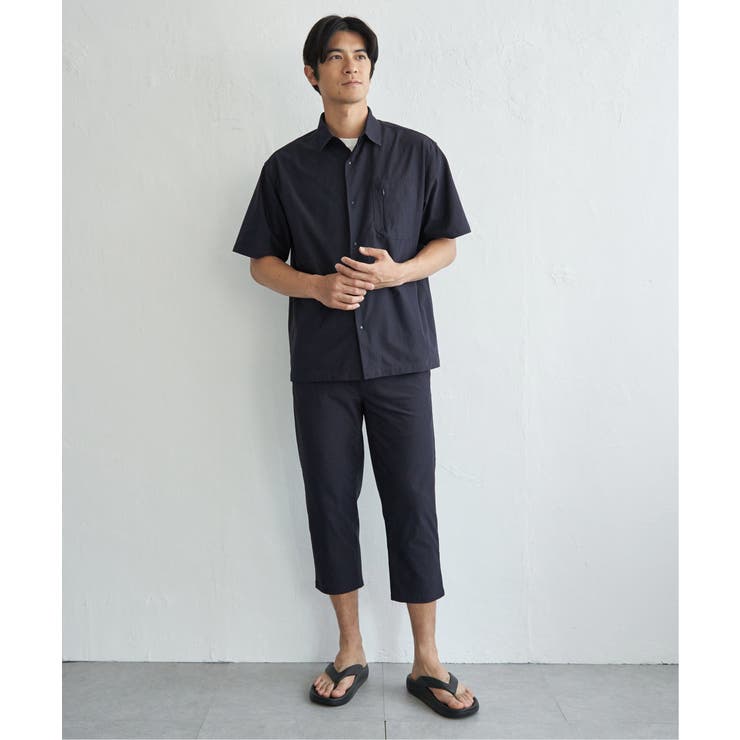 【接触冷感】GOKU楽 AIRクロップドパンツ【セットアップ対応】 | ikka  | 詳細画像11 