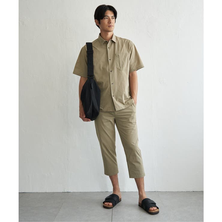 【接触冷感】GOKU楽 AIRクロップドパンツ【セットアップ対応】 | ikka  | 詳細画像29 