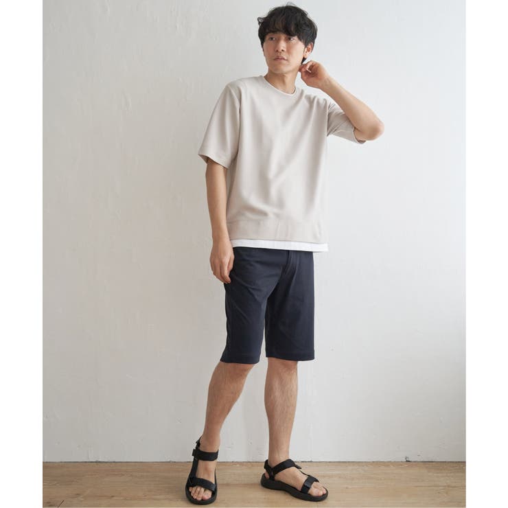 【接触冷感】EASY STRETCH冷感5ポケットショートパンツ | ikka  | 詳細画像28 