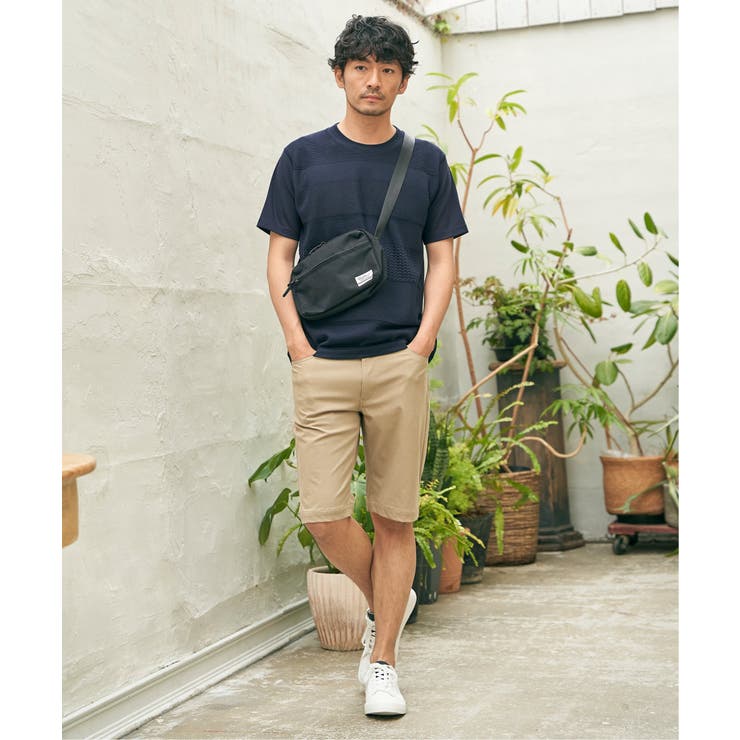 【接触冷感】EASY STRETCH冷感5ポケットショートパンツ | ikka  | 詳細画像4 