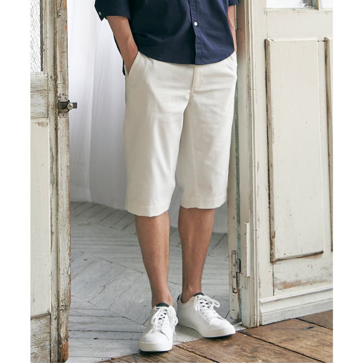 6.5分丈ドビーハーフパンツ | ikka  | 詳細画像9 