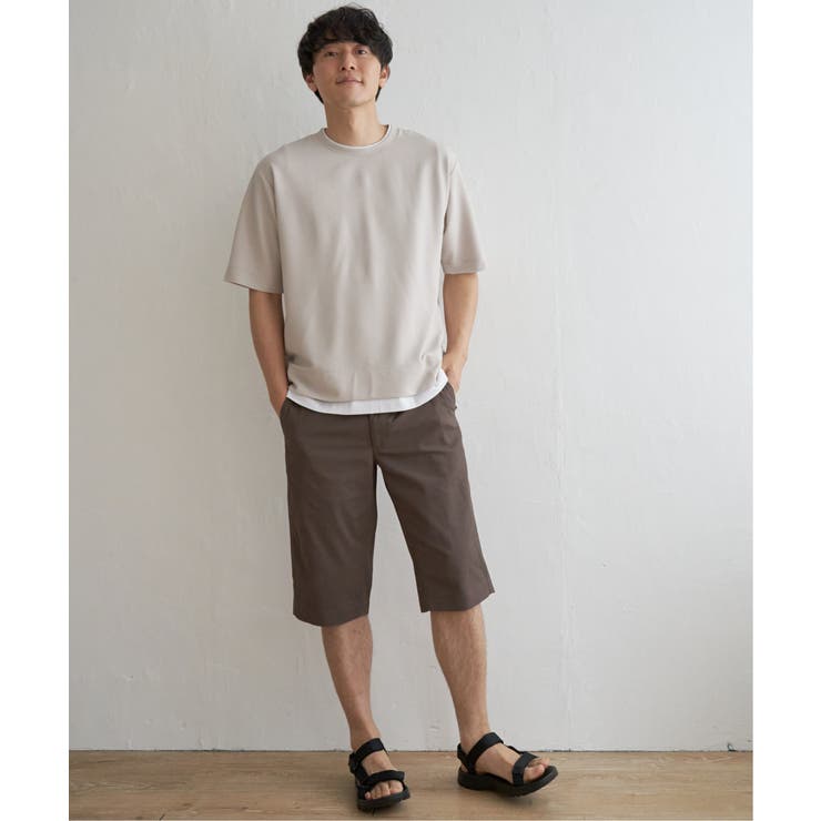 6.5分丈ドビーハーフパンツ | ikka  | 詳細画像24 