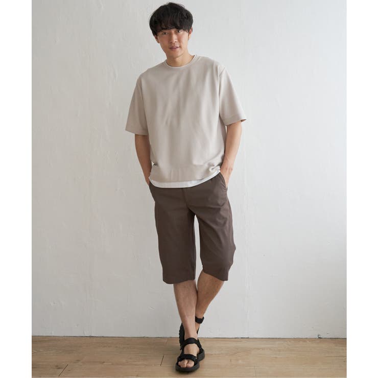 6.5分丈ドビーハーフパンツ | ikka  | 詳細画像25 