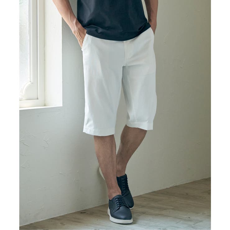 6.5分丈ドビーハーフパンツ | ikka  | 詳細画像2 