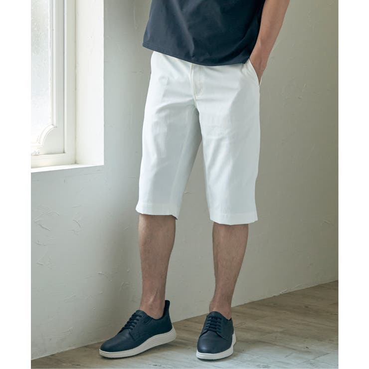 6.5分丈ドビーハーフパンツ | ikka  | 詳細画像3 