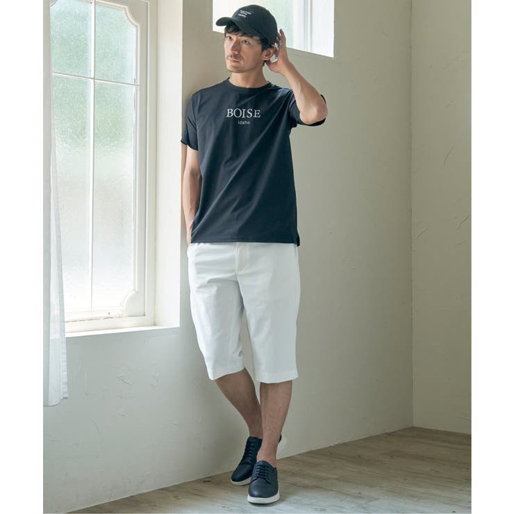 6.5分丈ドビーハーフパンツ | ikka  | 詳細画像5 