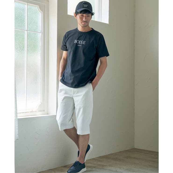 6.5分丈ドビーハーフパンツ | ikka  | 詳細画像6 