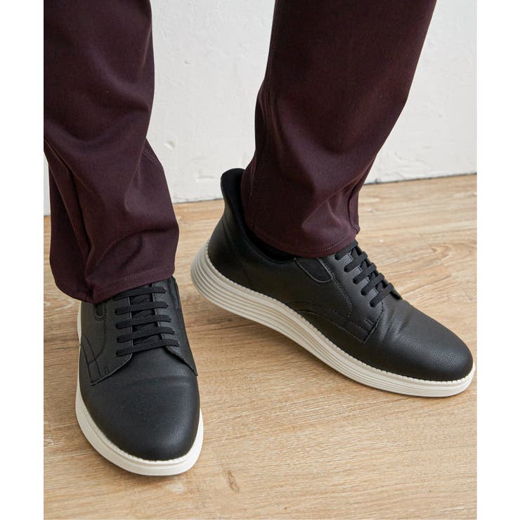 レザータッチコンフォートスニーカー | ikka  | 詳細画像8 