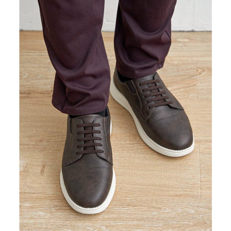 レザータッチコンフォートスニーカー | ikka  | 詳細画像13 