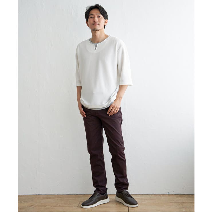 レザータッチコンフォートスニーカー | ikka  | 詳細画像16 