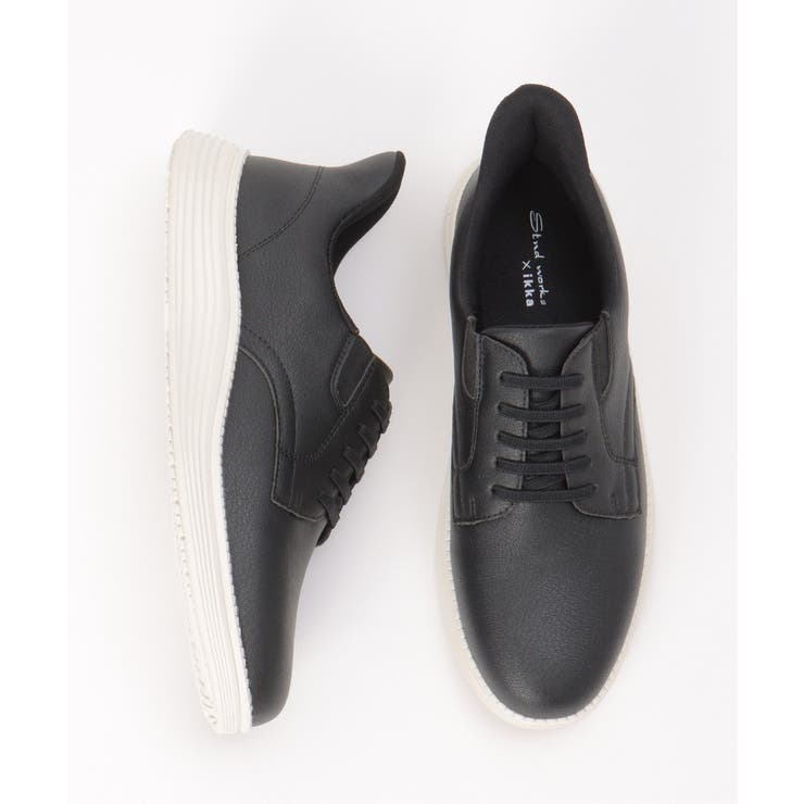 レザータッチコンフォートスニーカー | ikka  | 詳細画像18 