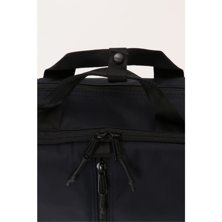 SQUARE WORKS ポリサテン3WAYバッグ | ikka  | 詳細画像7 