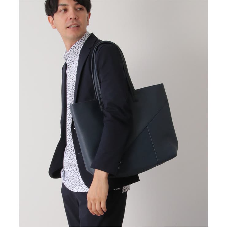 PU切り替えトートバッグ | ikka  | 詳細画像4 