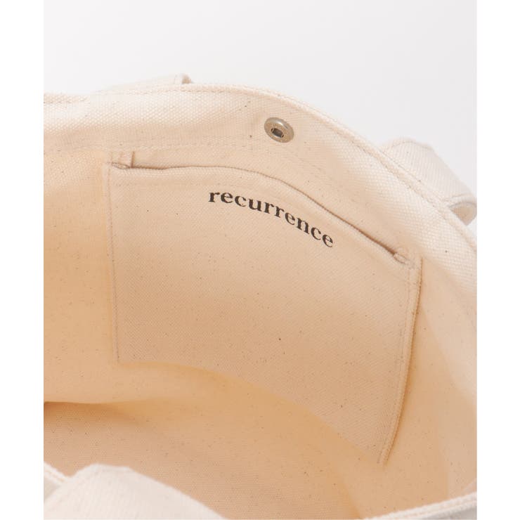 2WAYキャンンバスミニトートバッグ | ikka  | 詳細画像9 