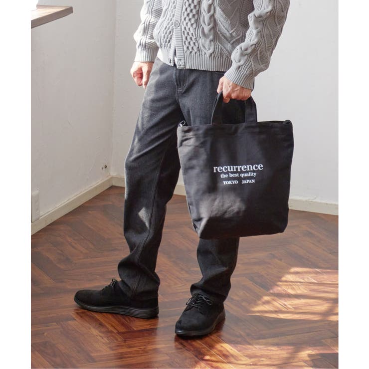 2WAYキャンンバスミニトートバッグ | ikka  | 詳細画像1 