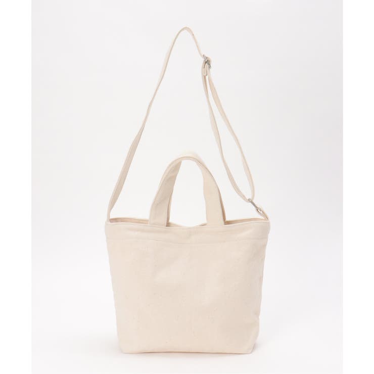 2WAYキャンンバスミニトートバッグ | ikka  | 詳細画像6 