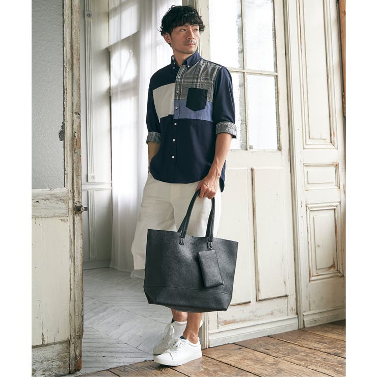 シュリンクトートバッグ | ikka  | 詳細画像3 