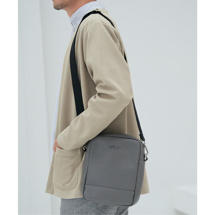 グレー | シュリンクショルダーバッグ | ikka 