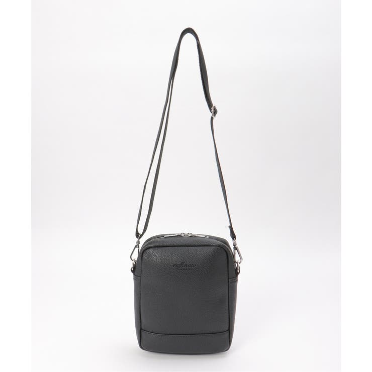 ブラック | シュリンクショルダーバッグ | ikka 