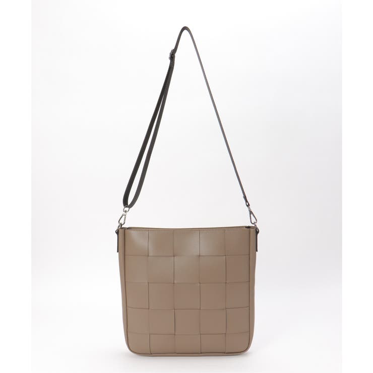 モカ | イントレチャートショルダーバッグ | ikka 