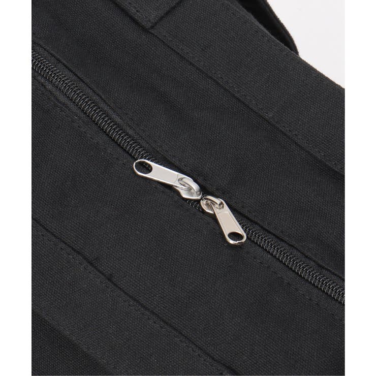 キャンバス2WAY ZIPショルダーバッグ | ikka  | 詳細画像9 
