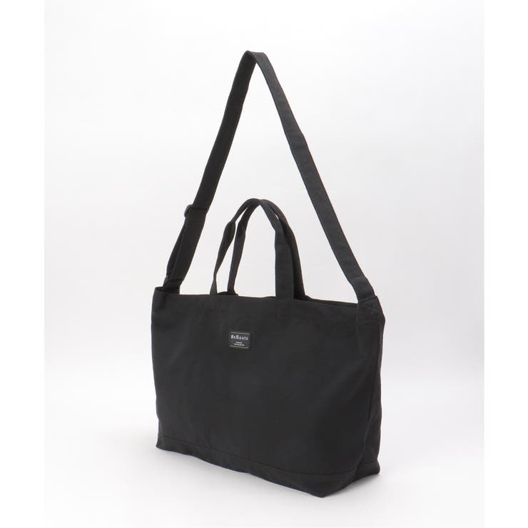 キャンバス2WAY ZIPショルダーバッグ | ikka  | 詳細画像2 