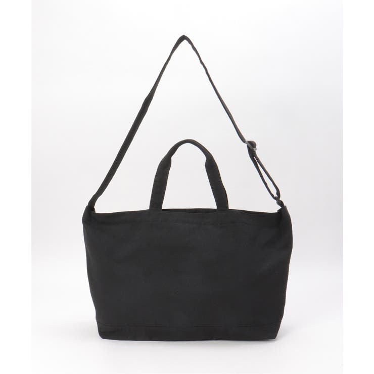 キャンバス2WAY ZIPショルダーバッグ | ikka  | 詳細画像3 