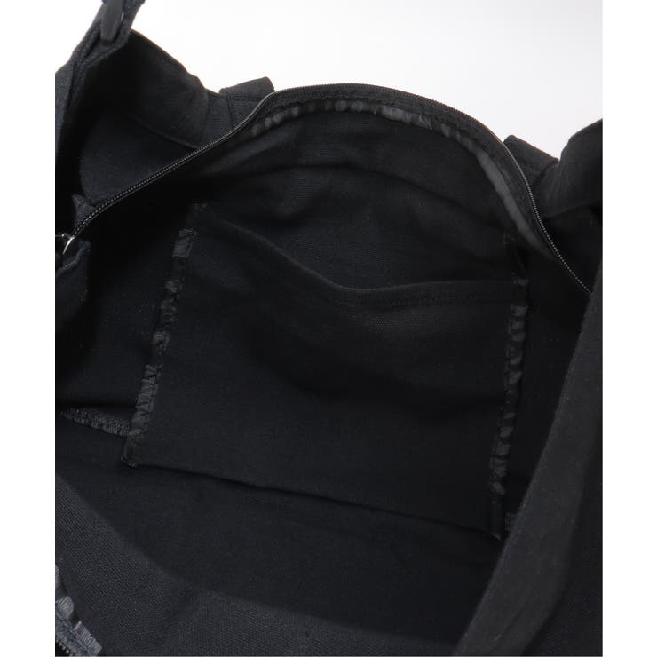 キャンバス2WAY ZIPショルダーバッグ | ikka  | 詳細画像5 