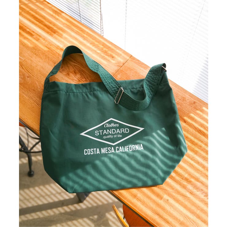 グリーン | ナイロンシンプルECOショルダーバッグ | ikka 