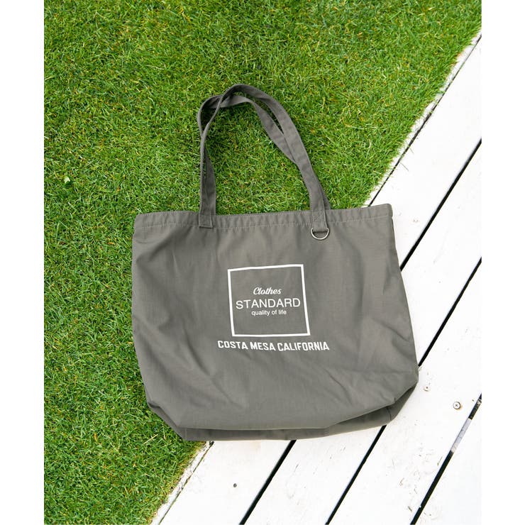 ナイロンシンプルECOトートバッグ | ikka  | 詳細画像1 