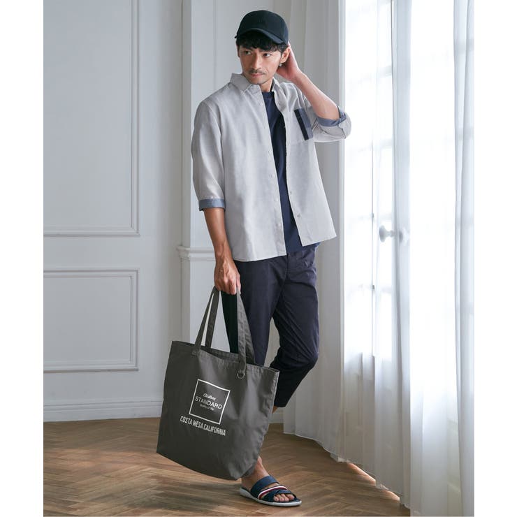 ナイロンシンプルECOトートバッグ | ikka  | 詳細画像3 