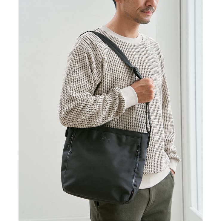 ブラック | １６８０Ｄ ショルダーバッグ | ikka 