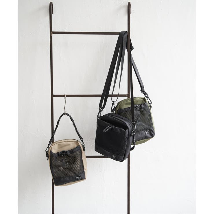 【WEB限定】KiU パラコードメッシュポケット【撥水／防水】 | ikka  | 詳細画像24 