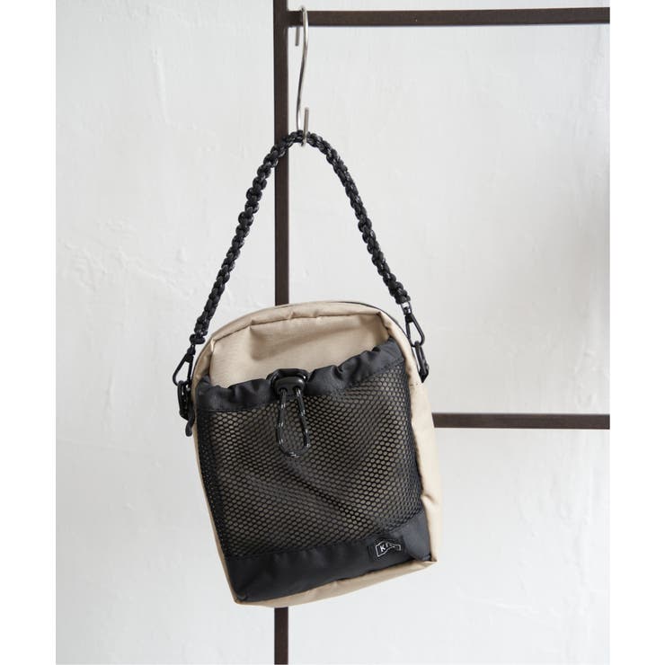 【WEB限定】KiU パラコードメッシュポケット【撥水／防水】 | ikka  | 詳細画像4 