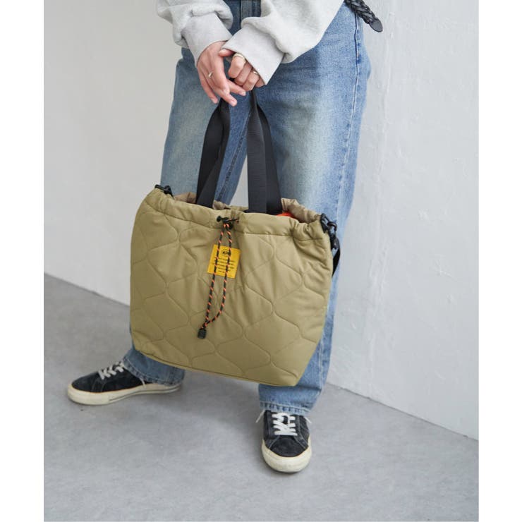 【WEB限定】KiU キウ パデッドドロストトートバッグ【撥水】 | ikka  | 詳細画像13 