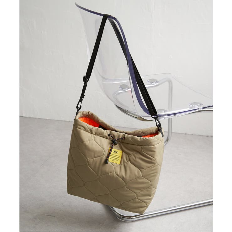 【WEB限定】KiU キウ パデッドドロストトートバッグ【撥水】 | ikka  | 詳細画像15 