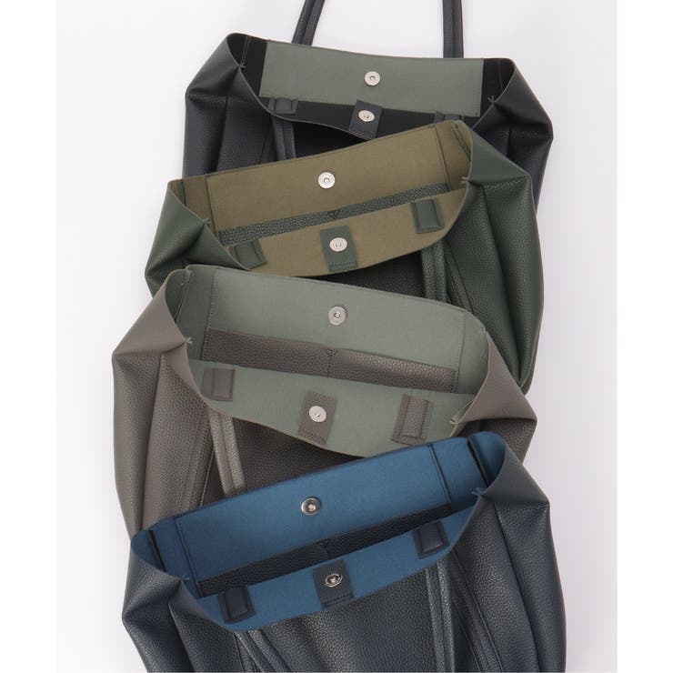 シュリンクポケ付きトートバッグ | ikka  | 詳細画像11 