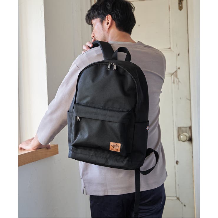 ブラック | Dickies ディッキーズ 撥水バックパック | ikka 