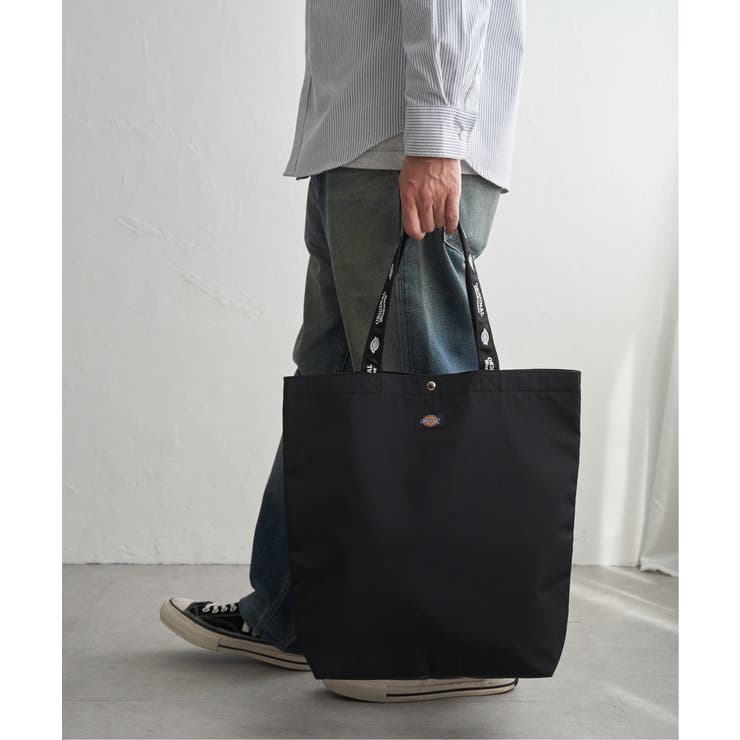 Dickies ディッキーズ ロゴテープトートバッグ | ikka  | 詳細画像4 