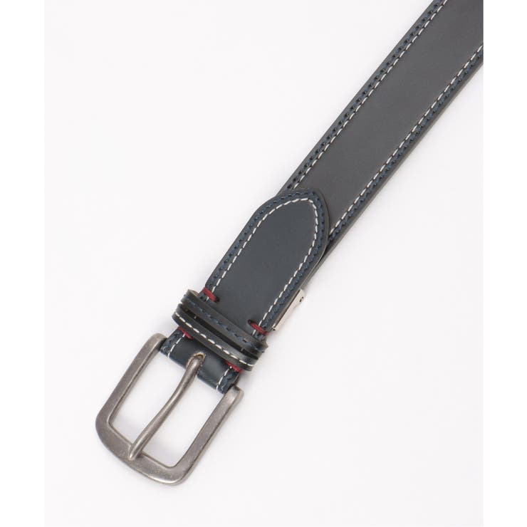 カラーステッチレザーベルト | ikka  | 詳細画像2 