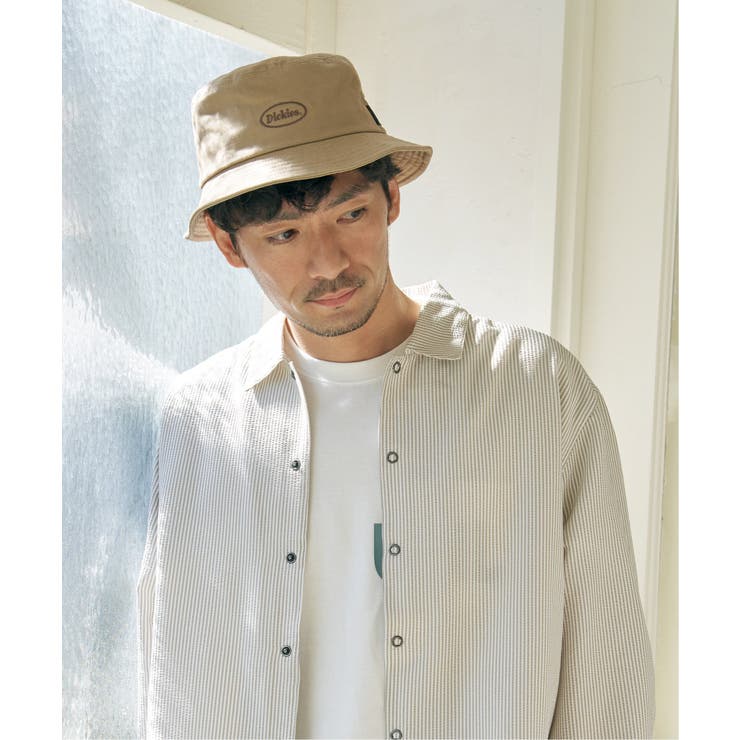Dickies ディッキーズ ロゴ刺繍バケットハット | ikka  | 詳細画像2 