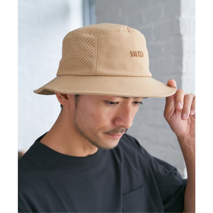 レーザーホールメッシュバケットハット | ikka  | 詳細画像1 
