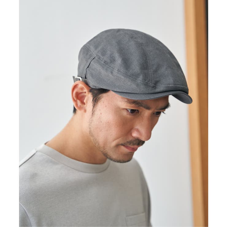 グレー | ウォッシュコットンハンチング | ikka 