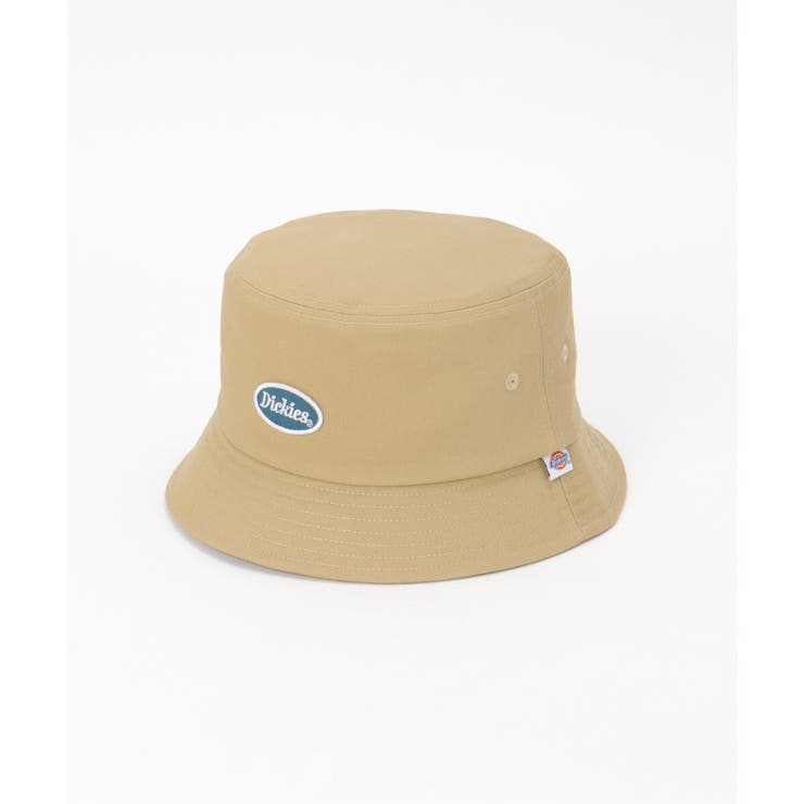 ベージュ | Dickies ディッキーズ ツイルロゴワッペンハット | ikka 