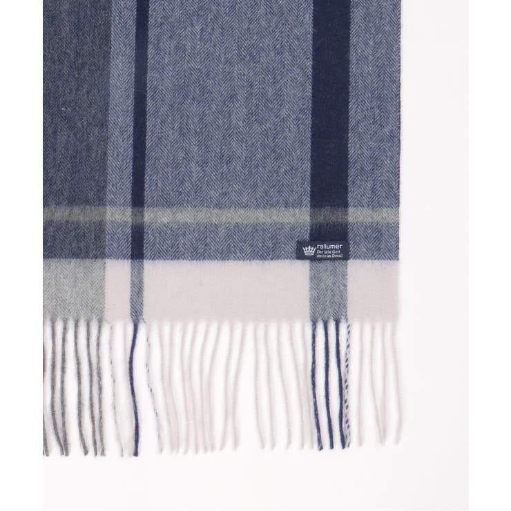 ウールパネルヘリンボーンマフラー | ikka  | 詳細画像6 