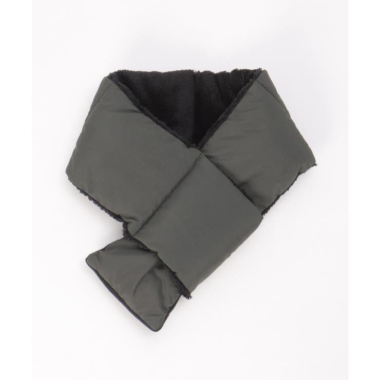 チャコール | 中綿マフラー | ikka 