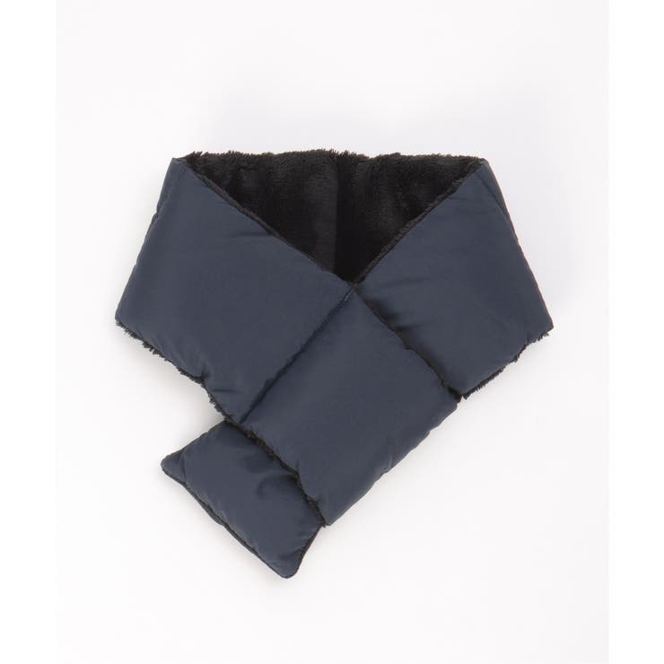 ネイビーブルー | 中綿マフラー | ikka 