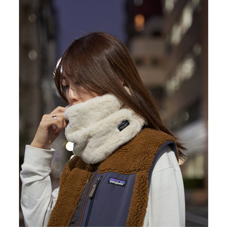 アイボリー | 【WEB限定】Champion 2フェイスネックウォーマー | ikka 