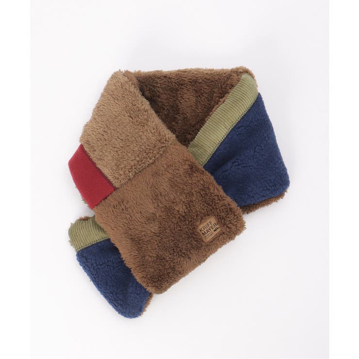 【WEB限定】KRIFF MAYER 切替マフラー | ikka  | 詳細画像8 